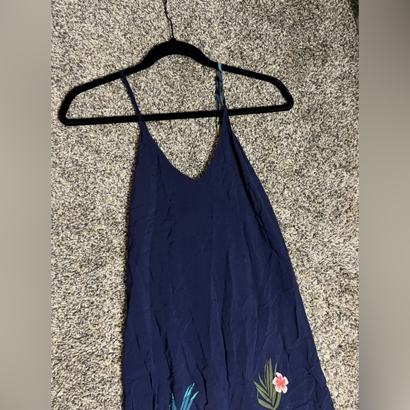 Old Navy Women's Floral Maxi V-Neck Dress Size Large - Picture 2 of 5